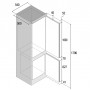 Vitrifrigo C270DP Frigo bianco 271L 12/24V Freezer 78L a doppia porta VT10010014-35%