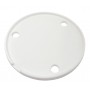 White polyethylene underplate for moulded pulpit sockets D.57.4 mm N60840507007B