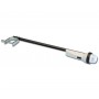 Fanale bianco 360° su asta nera 66cm con morsetto TRL2014260-5%
