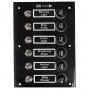 Pannello elettrico 6x10A Interruttori 6 Fusibili 115x165mm N50423701119-10%