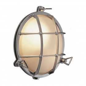 Lampada stagna in ottone cromato 155mm E14 40W 220V N50326501221-20%