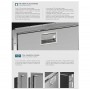 Vitrifrigo C115iX OCX2 Frigo-Freezer Inox 115L 12-24V Unità Interna VT04000426-35%