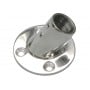 Stainless steel round base at 60° - Tube D.25 mm N60840528027