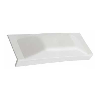Piastra Paracolpi Dritta Majoni JF2 50xh6cm Bianco MT3800601-10%