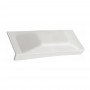 Piastra Paracolpi Dritta Majoni JF1 25xh6cm Bianca MT3800501-5%