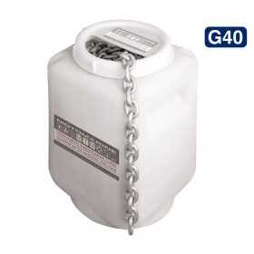 Catena calibrata Zincata Alta Resistenza G40 Ø 10mm 75mt MT011001175-25%