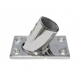 AISI 316 stainless steel 60° rectangular base 22mm N60840528036