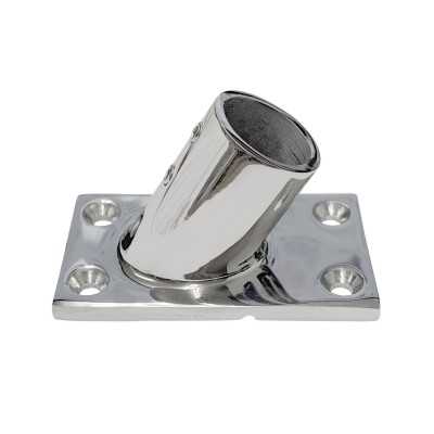 AISI 316 stainless steel 60° rectangular base 25mm N60840528037