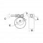 Heavy Duty AISI 316 stainless steel Hose Clamp 82/89mm N44036508247