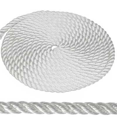 Sea Line 16mm 3-strand White Polyester Rope Sold by the metre N10400219314
