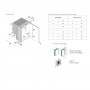 Vitrifrigo C85iX OCX2 Fridge-Freezer 85L 12/24V Internal unit VT04000423