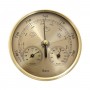 Barometer Thermo Hygrometer 128mm Gold for Boat Camping Home N101568005393