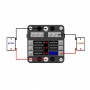 Portafusibili a 6 vie per fusibili lamellari automobilistici con indicatore LED OF012826-10%