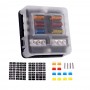 Portafusibili a 6 vie per fusibili lamellari automobilistici con indicatore LED OF012826-10%