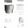 Vitrifrigo DW180 OCX2 DTX IM Frigo-Freezer + Icemaker 144L 230V VT04020064-35%