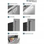 Vitrifrigo DW180 OCX2 DTX IM Frigo-Freezer + Icemaker 144L 230V VT04020064-35%