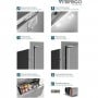 Vitrifrigo DW100 OCX2 RFX Single Drawer Refrigerator 95L 12-24V VT04020297