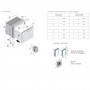 Vitrifrigo DW100 OCX2 BTX Single Drawer Freezer 95L 12-24V VT04020298