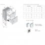 Vitrifrigo DW210 OCX2 BTX IM Congelatore a doppio cassetto + Icemaker 182L 230V VT04020068-35%