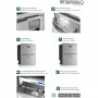 Vitrifrigo DRW360A All-in-One Double Drawer + Single Door Fridge-Freezer 307L 12-24V VT04020185