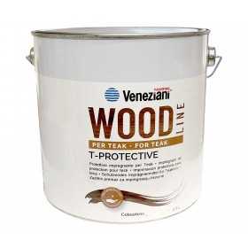 Veneziani WOOD T-PROTECTIVE 7W6.915 2.5L Protettivo impregnante per Teak YM473COL520