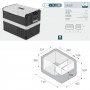 Vitrifrigo VF55P Frigo-Freezer Portatile 55L 12/24Vdc 115/230Vac VFREE VT13010006-25%