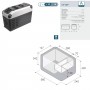 Vitrifrigo VF16P VFREE Portable Fridge-Freezer 16L 12/24Vdc 115/230Vac VT13010003