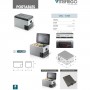 Vitrifrigo C65D Frigo-freezer portatile 65L 12/24V con termostato digitale VT16004648-25%