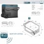 Vitrifrigo VFT60 Frigo-freezer portatile trolley 60L con termostato digitale VT13010018-25%