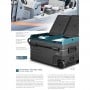 Vitrifrigo VFT60 Frigo-freezer portatile trolley 60L con termostato digitale VT13010018-25%