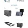 Vitrifrigo VFT50 Frigo-freezer portatile trolley 50L con termostato digitale VT13010012-25%