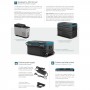 Vitrifrigo VFT50 Portable Trolley Fridge-Freezer 50L with Digital Thermostat VT13010012