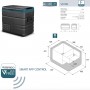 Vitrifrigo VFP60 Portable Fridge-Freezer 60L Digital Touch VT13010016