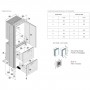 Vitrifrigo DW360 OCX2 BTX IM Frigo monoporta + Freezer-Freezer a doppio cassetto con Icemaker VT04020075-35%