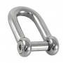 Stainless steel shackle with screw-lock Pin 8 mm N61641100476