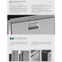 Vitrifrigo C51iX OCX2 Steel Fridge-Freezer 51L 12-24V Internal cooling unit VT04000362
