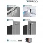 Vitrifrigo C42LX OCX2 Frigo-Freezer Inox 42L 12-24V Unità Refrigerante Esterna VT04000320-35%