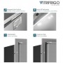 Vitrifrigo C62iX OCX2 Frigo-Freezer Inox 62L 12-24V Unità Refrigerante Interna VT04000378-35%