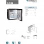 Vitrifrigo C62iX OCX2 Frigo-Freezer Inox 62L 12-24V Unità Refrigerante Interna VT04000378-35%