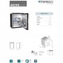Vitrifrigo C60iX OCX2 Fridge-Freezer 60L 12-24V Internal cooling unit VT04000427