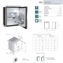 Vitrifrigo C60iX OCX2 Fridge-Freezer 60L 12-24V Internal cooling unit VT04000427