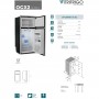 Vitrifrigo DP260iX OCX2 Frigo-freezer Inox 230L 12-24V Unità Interna VT04000115-35%