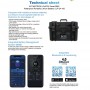 Ultimatron LiFePO4 ULP-24-100 25.6V 100Ah Waterproof BMS Portable Lithium Battery ULULP24100