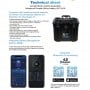 Ultimatron LiFePO4 ULP-24-50 25.6V 50Ah Batteria al Litio BMS Smart Bluetooth ULULP2450
