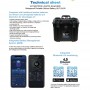 Ultimatron LiFePO4 ULP-24-50 25.6V 50Ah Waterproof BMS Portable Lithium Battery ULULP2450