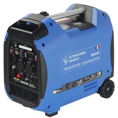Ultimatron ULT-3800-EU 3.8kW Gruppo Elettrogeno Generatore Portatile 4T Benzina ULULT3800EU