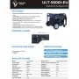 Ultimatron ULT-5500I-EU 5.5kW Gruppo Elettrogeno Generatore Open Frame 4T Benzina ULULT5500IEU
