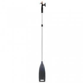 Telescopic Paddle with Double Hook 156-225cm 30mm Black LZ57207