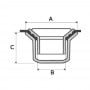 Valvola gonfiaggio universale Push-Push per gommoni 62xh38mm OS6644664-18%