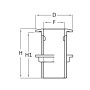 Scarico a mare in bronzo 3/4" GUIDI OS1755103-18%